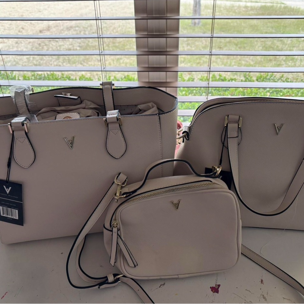 Chic Cream Tote Bag Set
